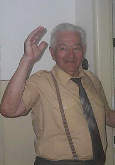 My Grand Father. Extraordinary man. We miss you.